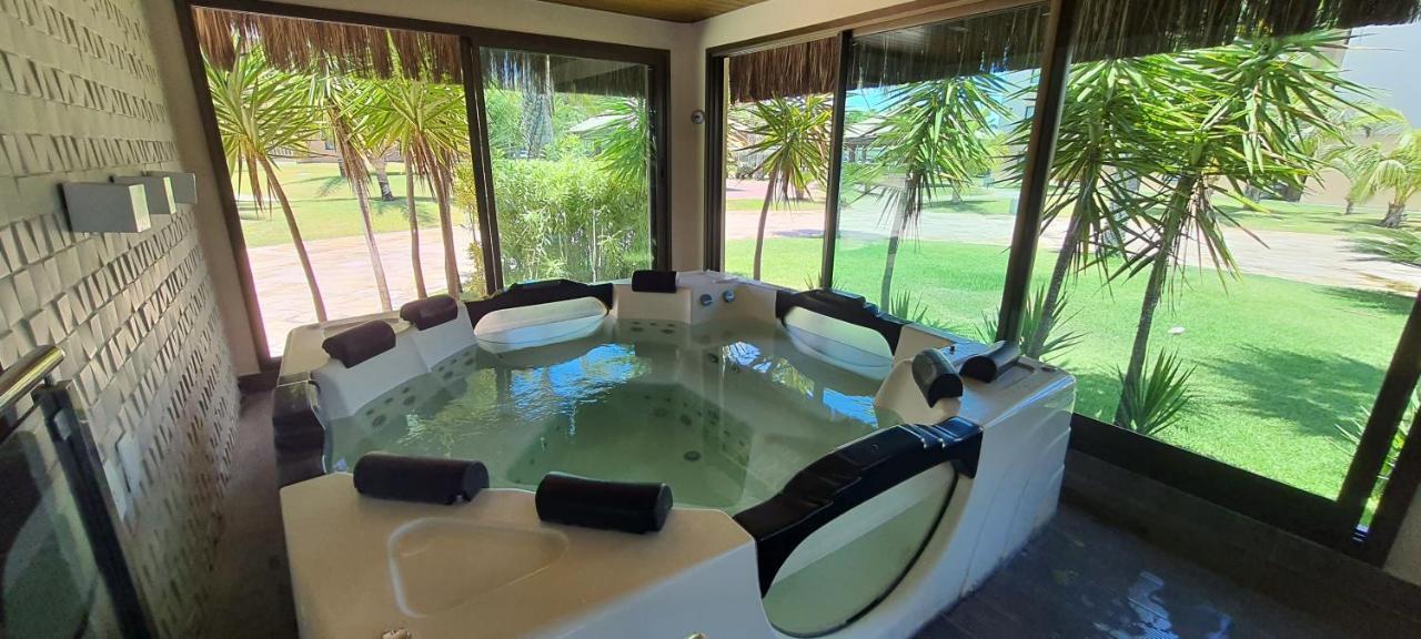 Paraiso Frente Mar!! 04 Pessoas-Pe Na Areia Vg Sun Cumbuco-Hidro, Sauna, Academia, Piscina,Cozinha Completa, Wifi, Parquinho Infantil 외부 사진