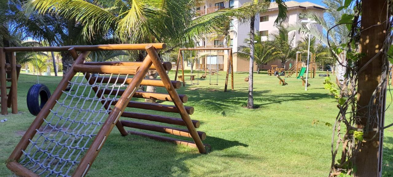 Paraiso Frente Mar!! 04 Pessoas-Pe Na Areia Vg Sun Cumbuco-Hidro, Sauna, Academia, Piscina,Cozinha Completa, Wifi, Parquinho Infantil 외부 사진